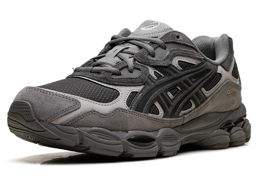 Asics Gel-NYC “Obsidian Grey”: grijze schaduw, zware voetafdruk (3)
