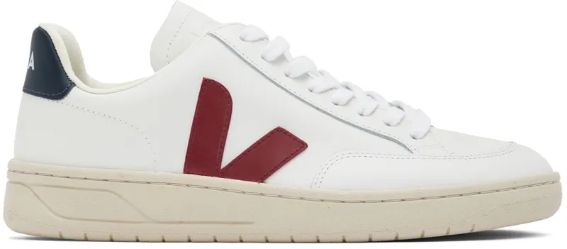 Veja V-12 Leather “White” (XD0201955A)