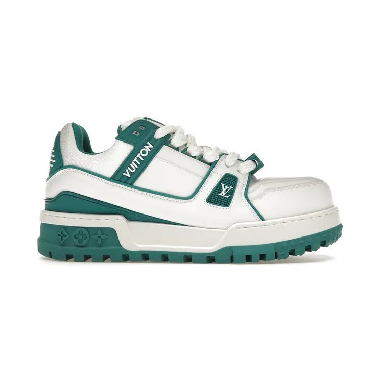 Louis Vuitton LV Trainer Maxi White Green (1ACI0M)