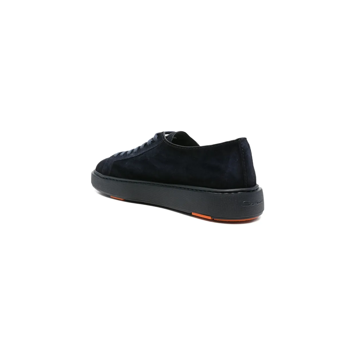 Santoni Suede Lace-up “Blue” (MBCD21571OCAC AOLU60) (3)