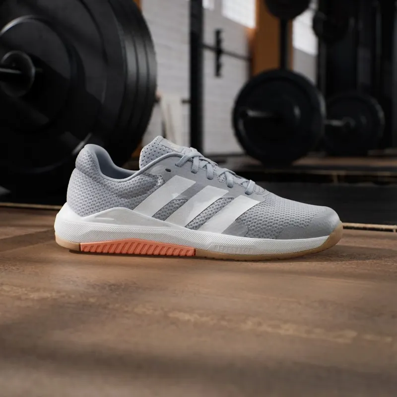 Adidas Dropset Base Training Halo Silver / Cloud White / Beam Orange (JQ1451)