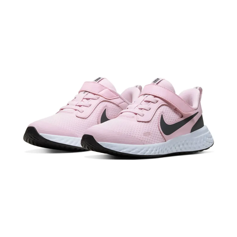 Nike Revolution 5 PS “Pink Foam / Dark Grey” (BQ5672-601)