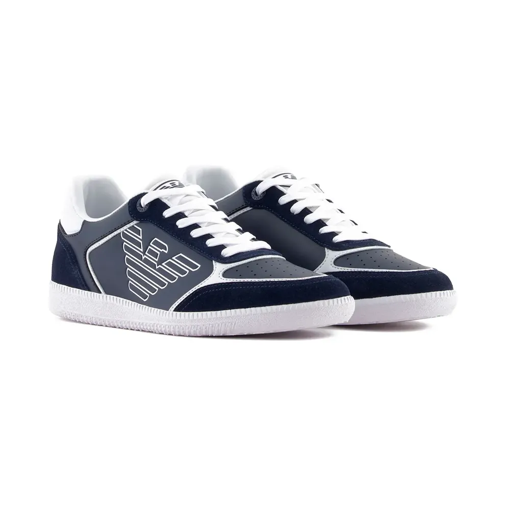 Ea7 Emporio Armani sneaker Sky Captain / White (7X000405AF19826MZ0697)