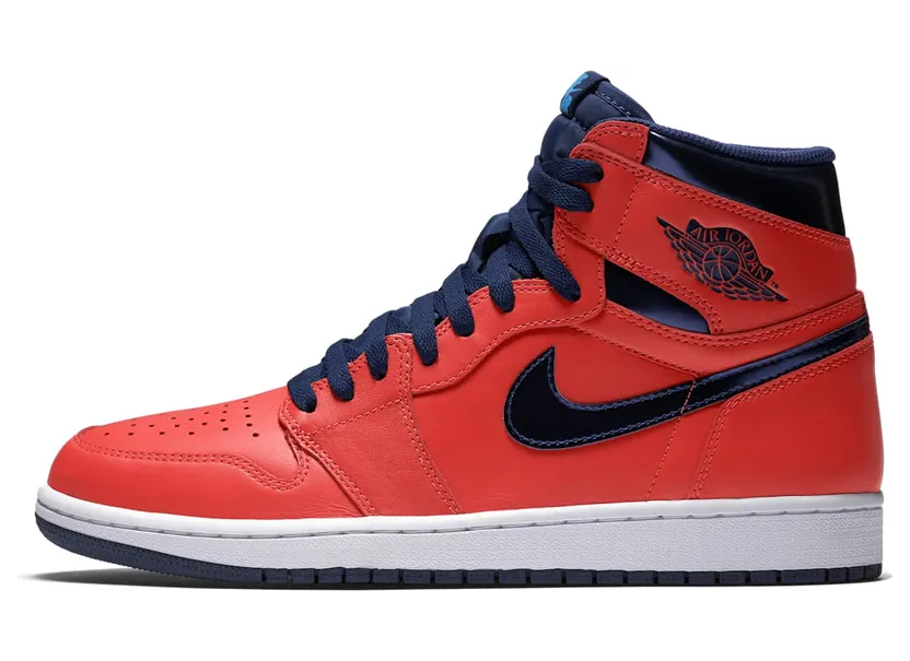 Air Jordan 1 Retro High OG David Letterman “Light Crimson / University Blue / White / Midnight Navy” (555088-606)