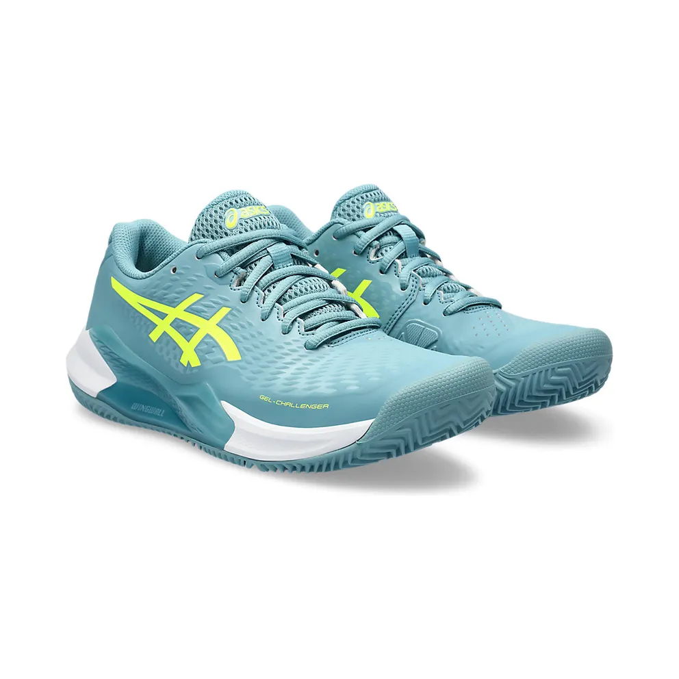 Asics Gel-challenger 14 Clay Gris Blue/Safety Yellow (1042A254.400)