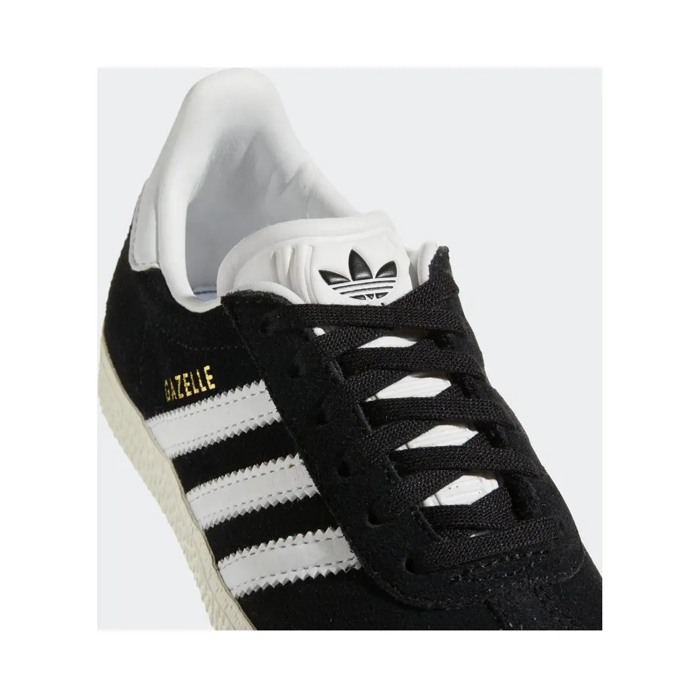 Adidas Gazelle Core Black / Footwear White / Gold Metallic (BB2507)