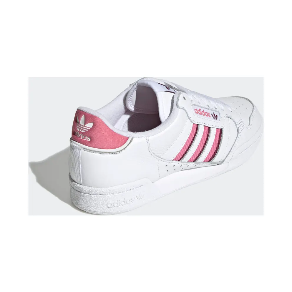 adidas Continental 80 Stripes Cloud White / Rose Tone / Victory Crimson (H04021)