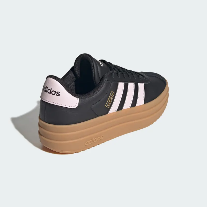 Adidas VL Court Bold Core Black / Distilled Pink / Gold Metallic (KH9451)