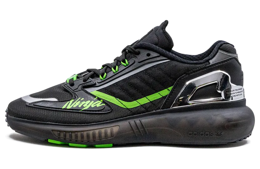 adidas ZX 5K Boost Kawasaki Dark Grey / Bright Green / Core Black (GW3359)