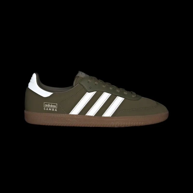 adidas Samba OG Focus Olive / Wonder White / Gum (IE3440)