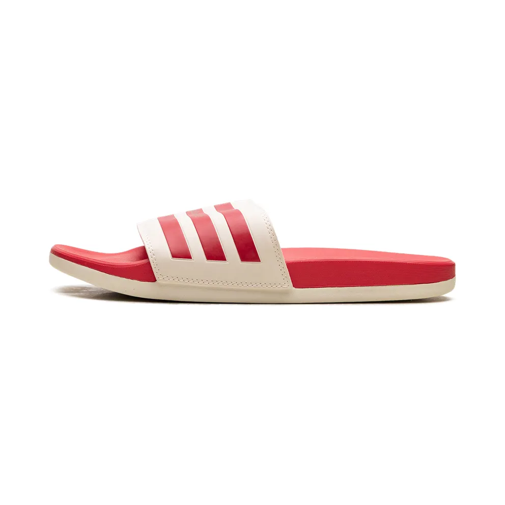 adidas Adilette Comfort Wonder White / Vivid Red / Gold Metallic (GW8755)