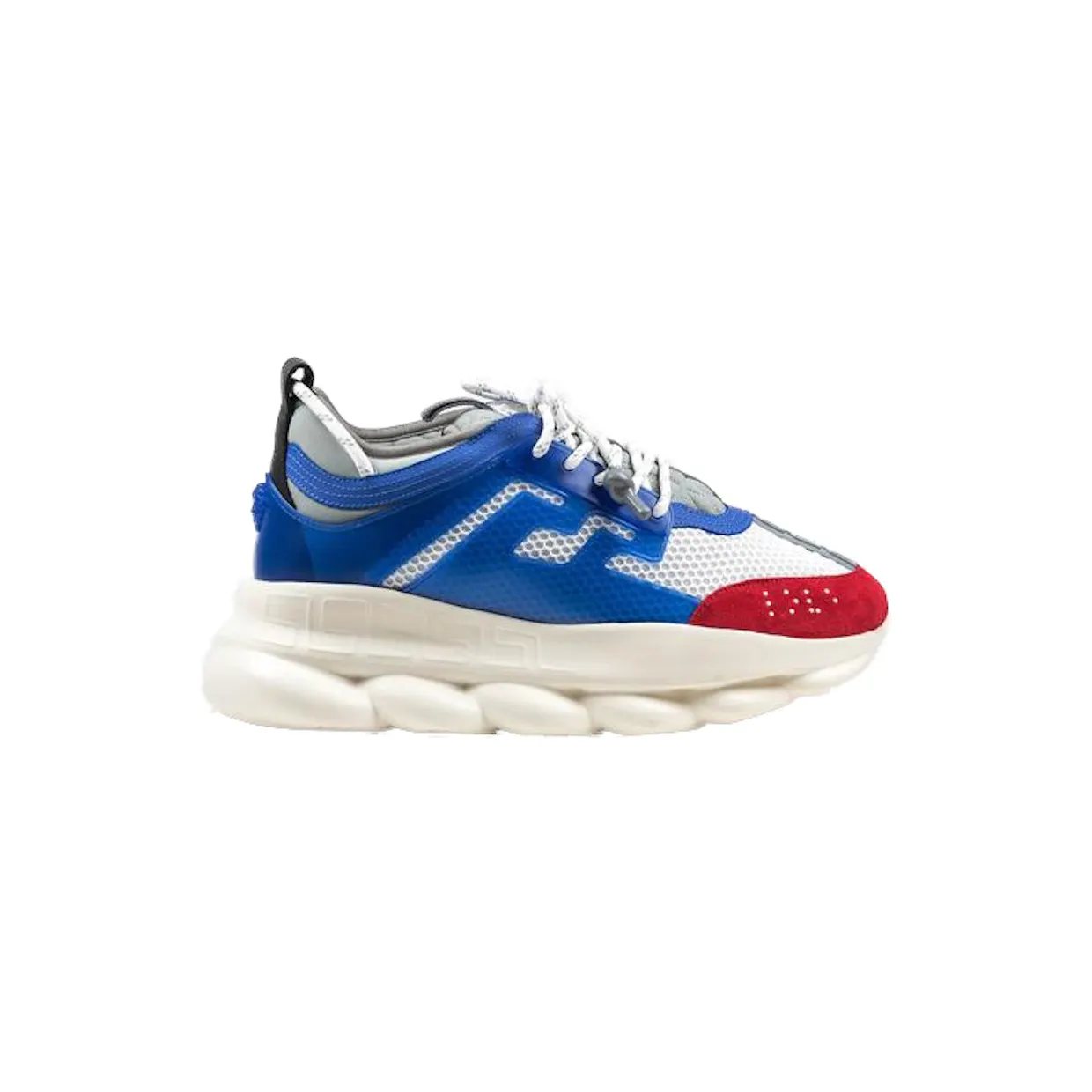 Versace Chain Reaction White Blue Red