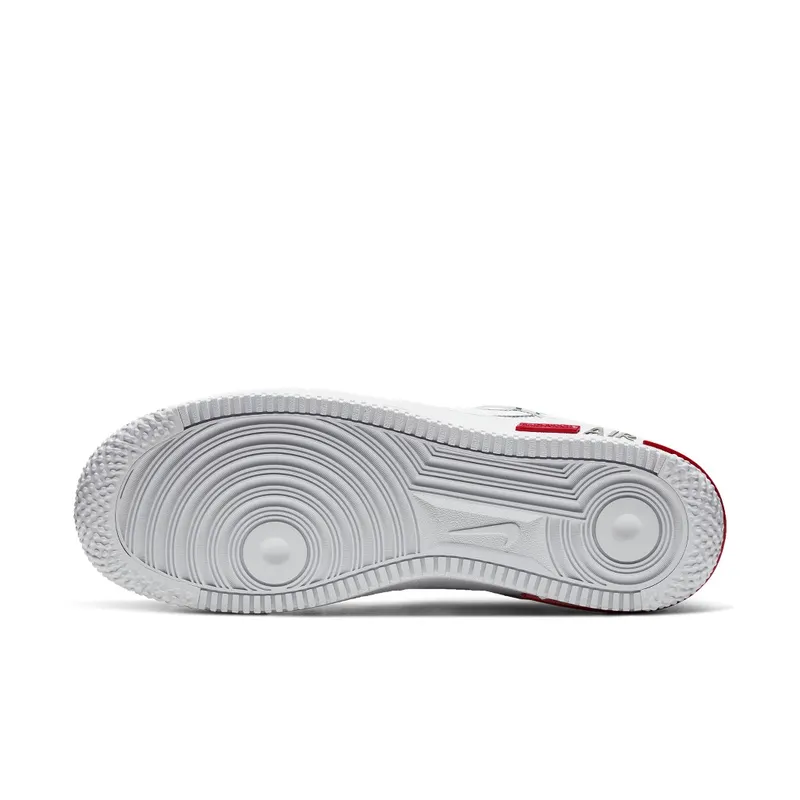 Nike Air Force 1 React White Black Red (2020) (CD4366-100)