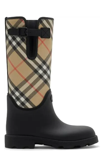 Burberry Marsh Stamp Boots Black (8111677)