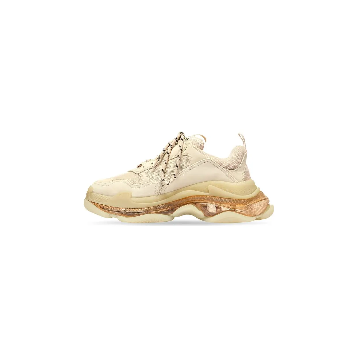 Balenciaga Triple S Clear Sole Beige (W) (544351W2GA19710) (3)