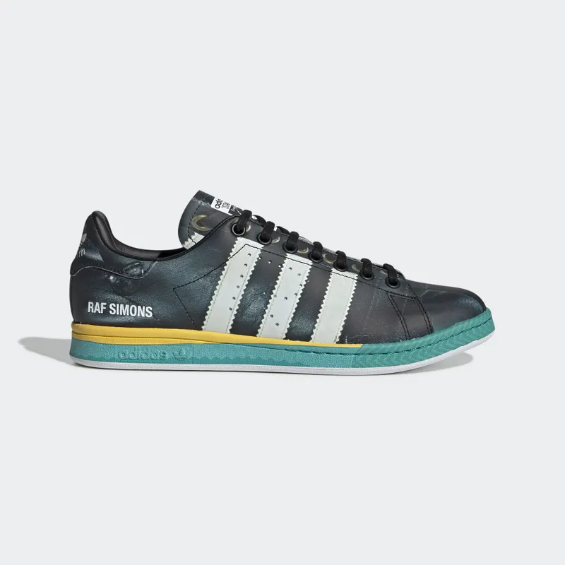 adidas Samba Stan Smith Raf Simons Black White Bright Blue Core Black/Cloud White/Bright Blue (EE7954)