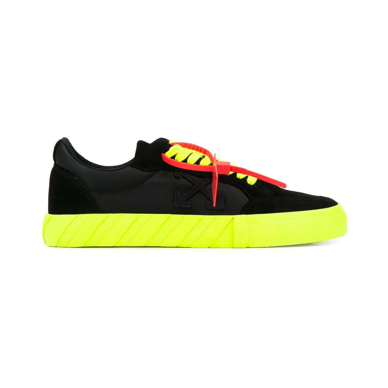 Off-White Low Vulc Black Fluo Yellow