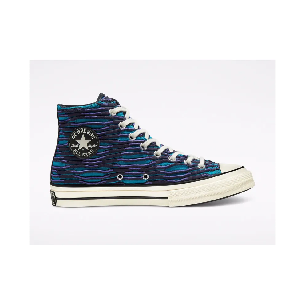Converse Vibrant Knit Chuck 70 High Top Black Black (168757C)