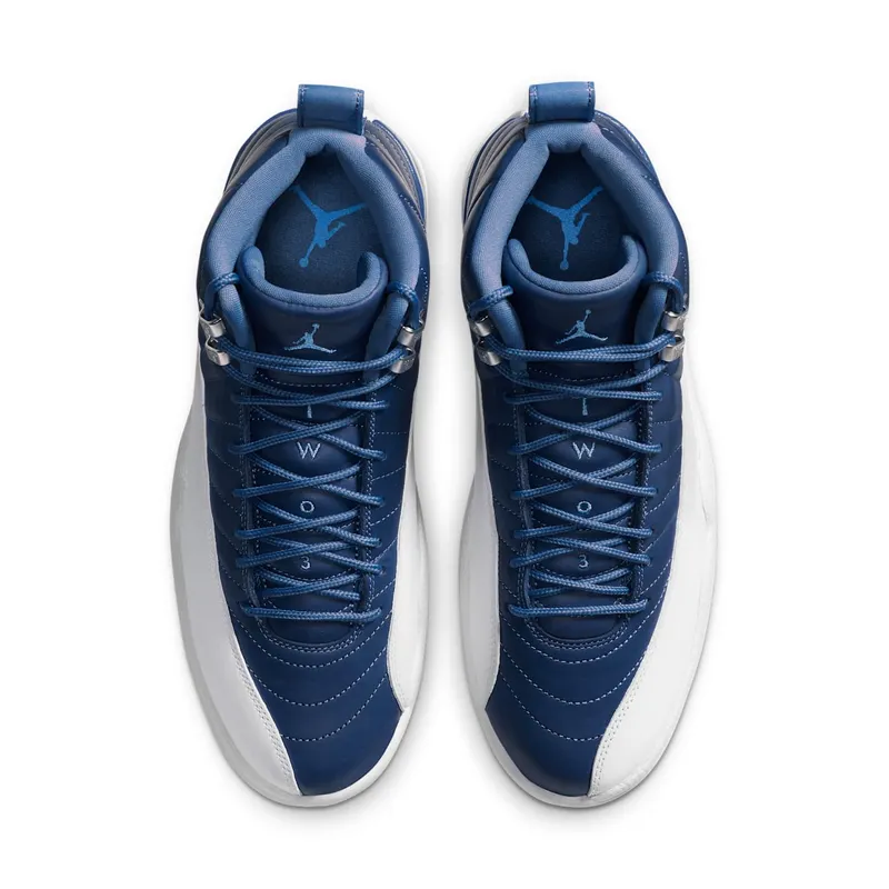 Jordan 12 Retro Indigo Stone Blue/Legend Blue-Obsidian (130690-404)
