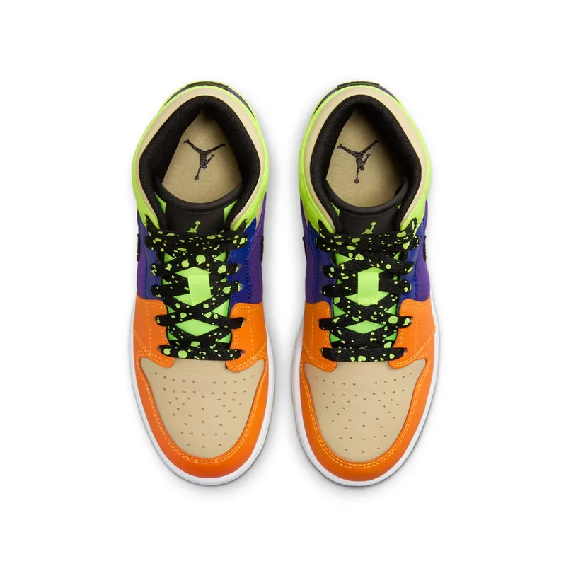 Jordan 1 Mid SE Volt Vivid Orange (FD8795-700)