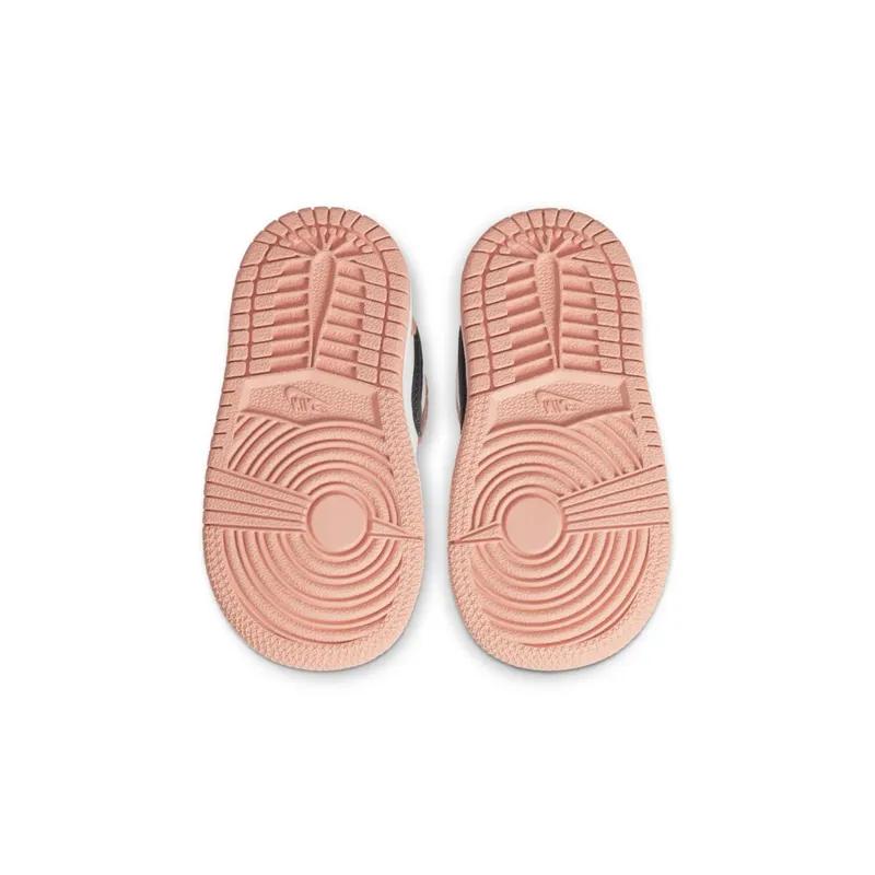 Jordan 1 Mid Pink Quartz (TD) Pink Quartz/White-Dark Smoke Grey (644507-603)