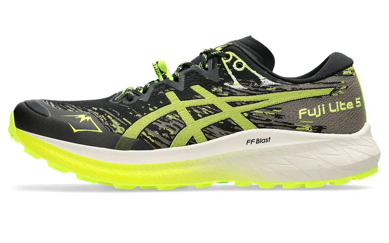 ASICS Fuji Lite 5 Black Safety Yellow (1011B889-001)