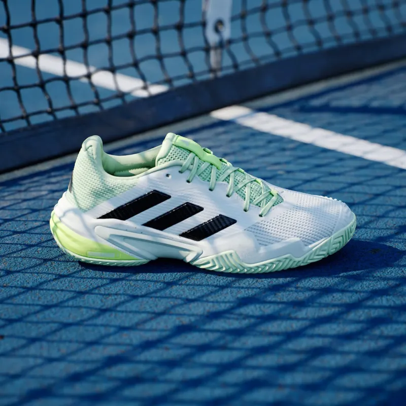 adidas Barricade 13 Cloud White Core Black Semi Green Spark (IG3114)