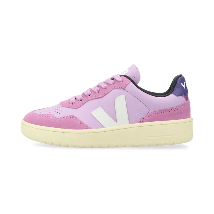 VEJA V-90 O.T. Leather (orchid / white) – VD2003661