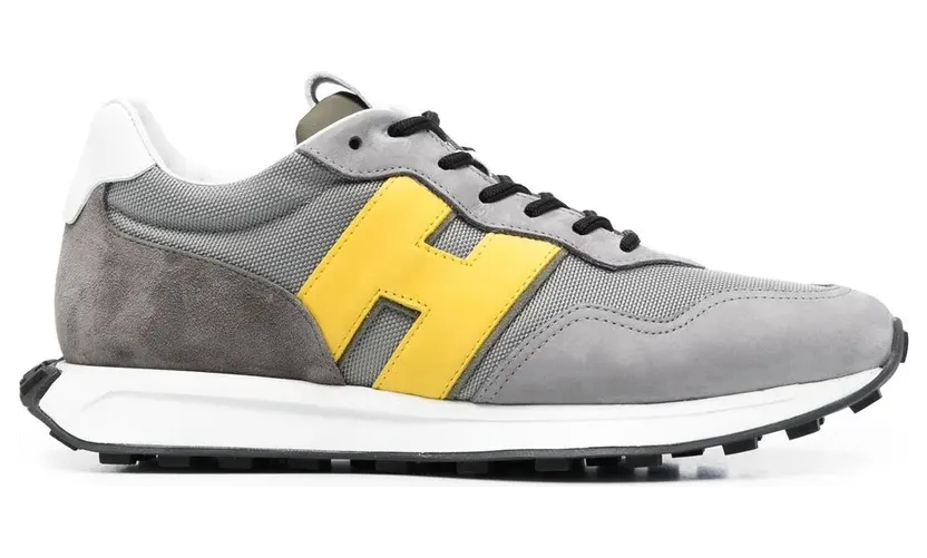 Hogan H601 low-top sneakers – Grijs (HXM6010EH41N1L)