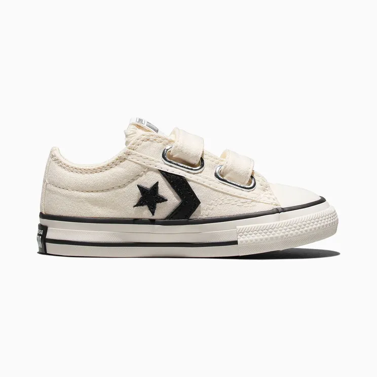 Converse Star Player 76 Easy-On Foundational Canvas Vintage White/black/egret