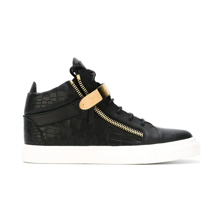 Giuseppe Zanotti ‘Kriss’ High-Top-Sneakers “Black” (RS6057003)