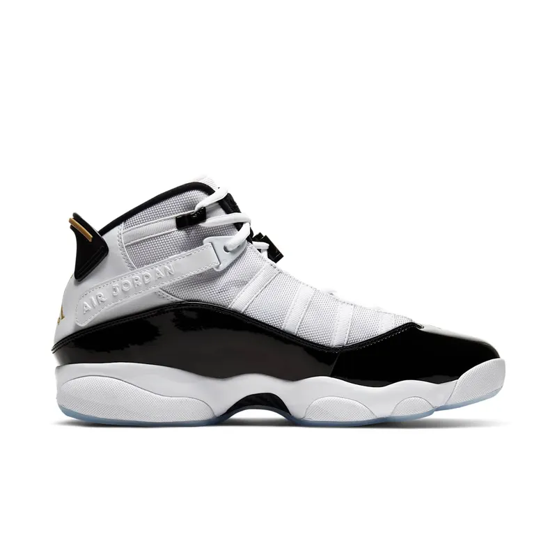 Jordan 6 Rings Defining Moments White/Black-Ice-Metallic Gold (CW6993-100)