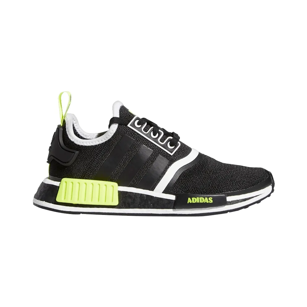 adidas NMD R1 Black Solar Yellow (GS) (GY5060)