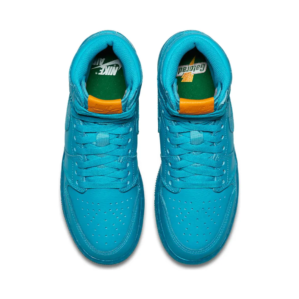 Jordan 1 Retro High Gatorade Blue Lagoon (GS) Blue Lagoon/Blue Lagoon (AJ6000-455)