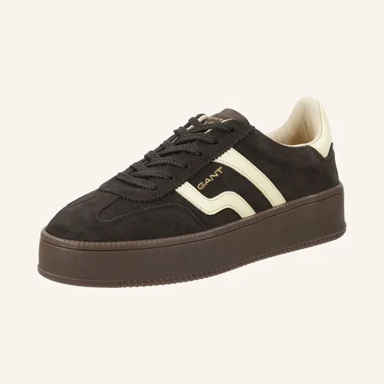 Gant Plateau-Sneakers aus Wildleder “Brown” (33533352G388)