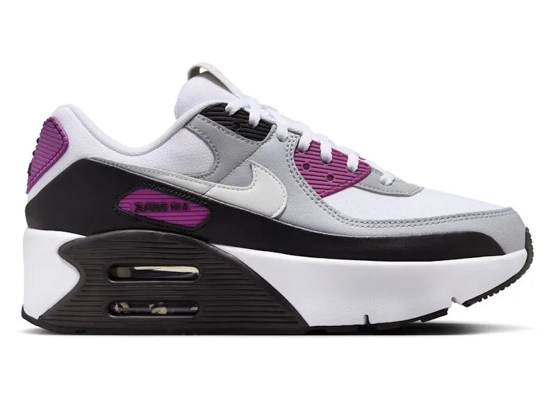 Nike Air Max 90 LV8 White Bold Berry Wolf Grey Photon Dust (FD4328-109)