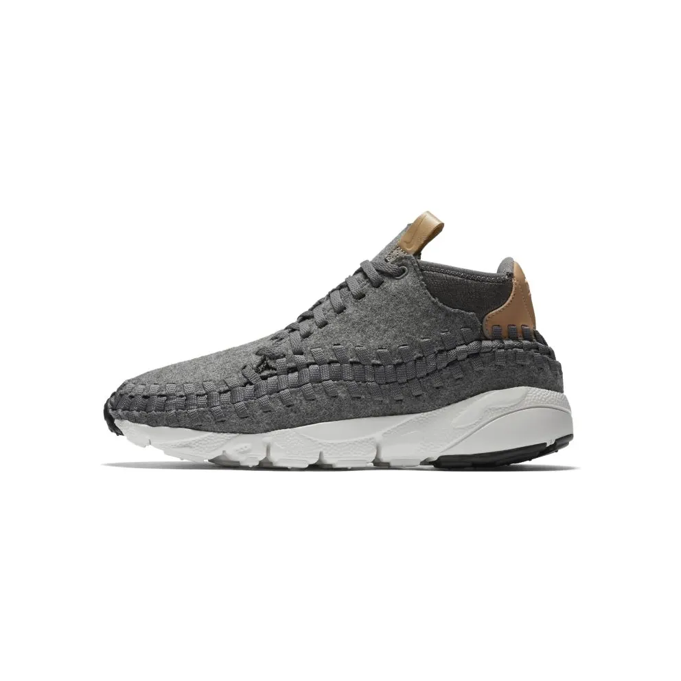 Nike Air Footscape Woven Chukka Light Grey Tan Wool (857874-002)