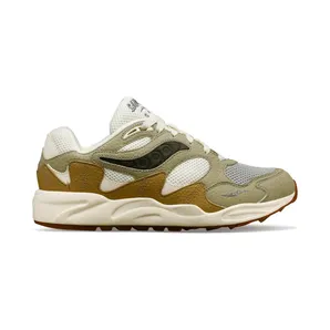 SAUCONY Grid Shadow 2 Mushroom “Sand / Sage” (S70799-1)