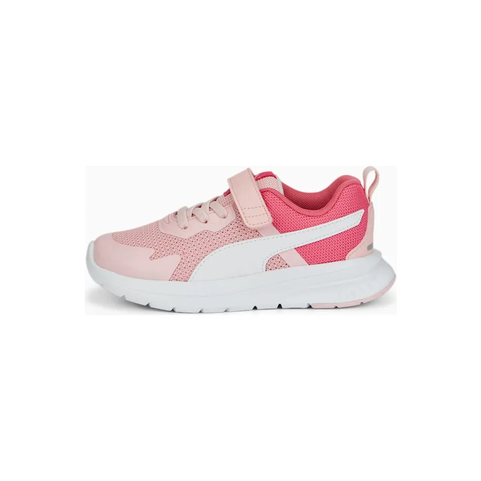 Puma Evolve Run mesh with alternatieve sluiting White/Brown (386239-03)