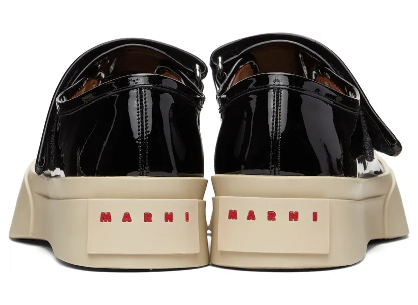 Marni Black Mary-Jane Sneakers (SNZW003120 P4347) (4)