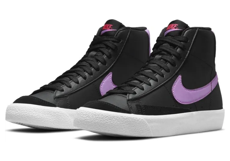 Nike Blazer Mid 77 Black Fuchsia Glow (GS) (DA4086-005)