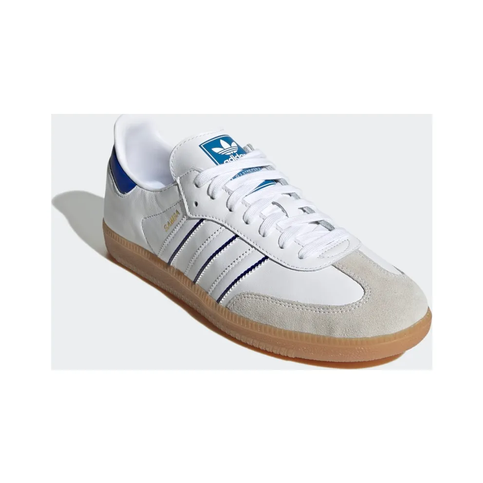 Adidas Samba Cloud White / Lucid Blue / Gum (IG2339)
