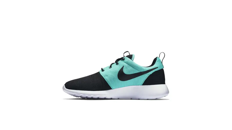 Nike Roshe Run Tiffany Black/Black-Light Retro-White (511881-025)
