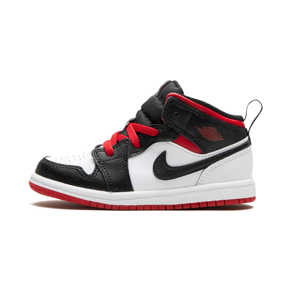 Jordan 1 Mid TD “White / Black / Gym Red” (DQ8425-106)