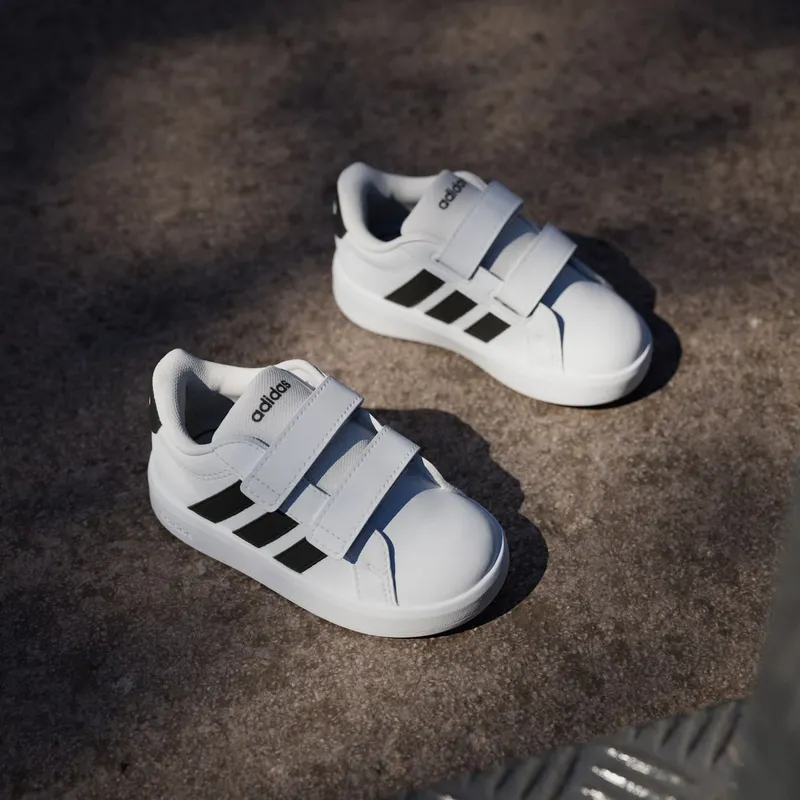 Adidas Grand Court 3.0 Peuters Cloud White / Core Black / Cloud White (HP3534)