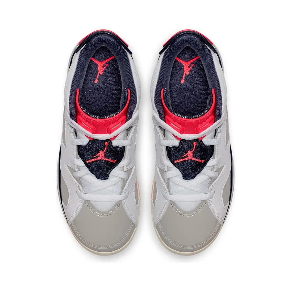 Jordan 6 Retro Tinker (PS) White/Infrared 23-Neutral Grey-Obsidian (384666-104)