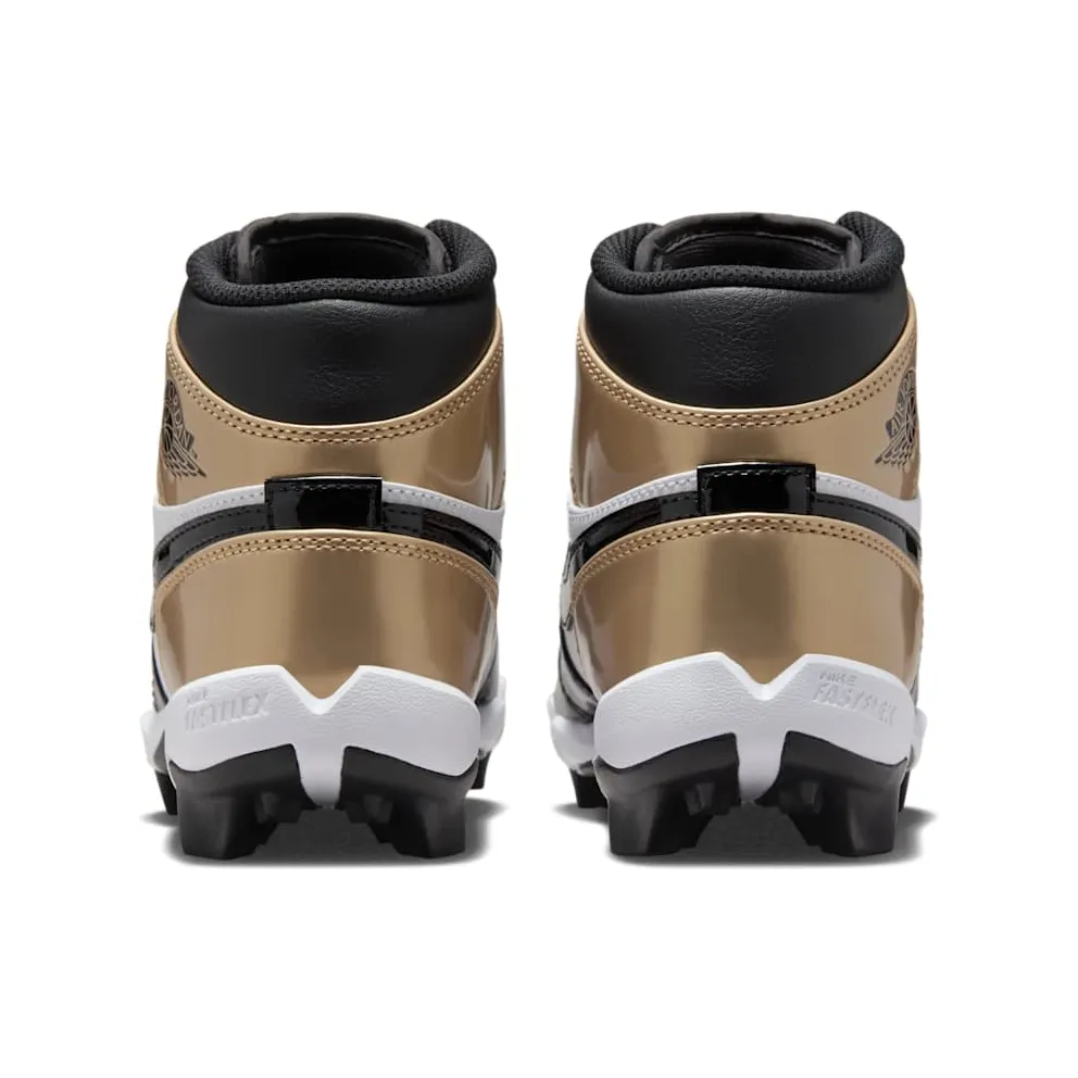 Jordan 1 Mid Cleat Patent Gold Toe (HF6883-701)