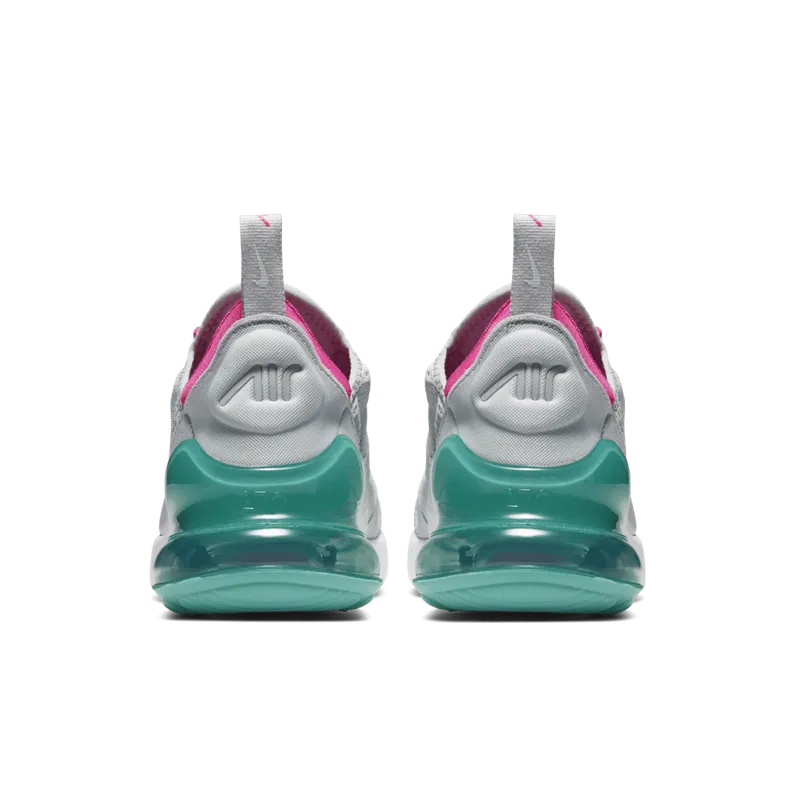 Nike Air Max 270 South Beach (W) Pure Platinum/Pink Blast-Aurora-White (AH6789-065)
