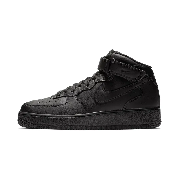Nike Air Force 1 Mid ’07 “Black” (315123-001)