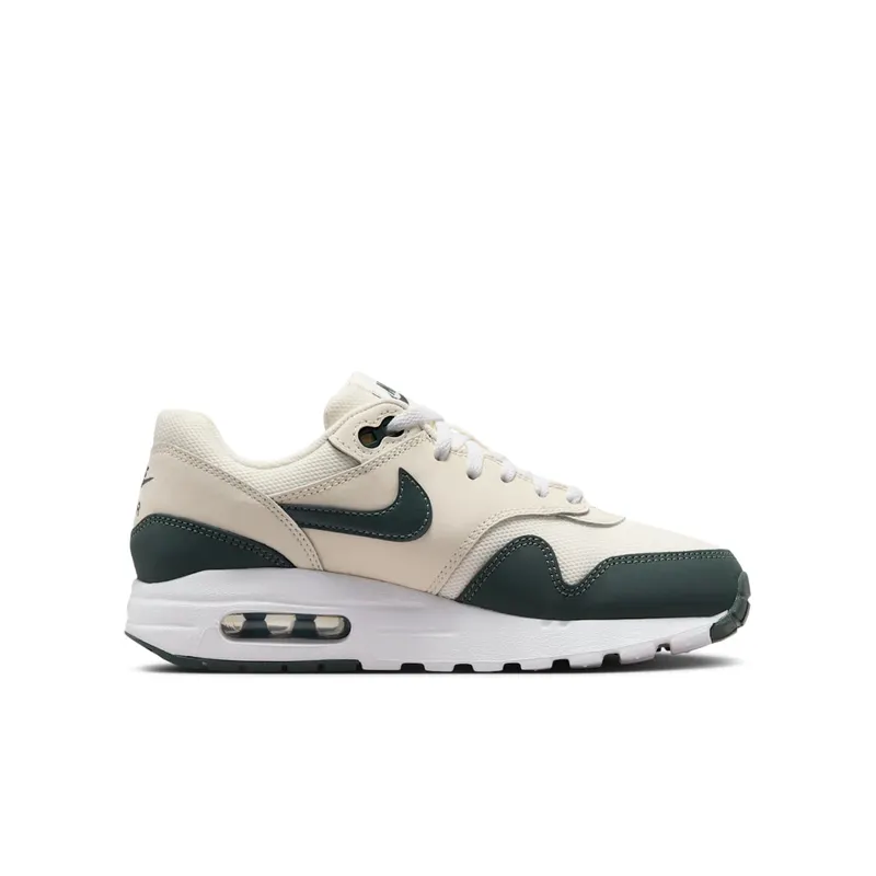 Nike Air Max 1 GS “Pale Ivory White Bicoastal Vintage Green” (DZ3307-113)